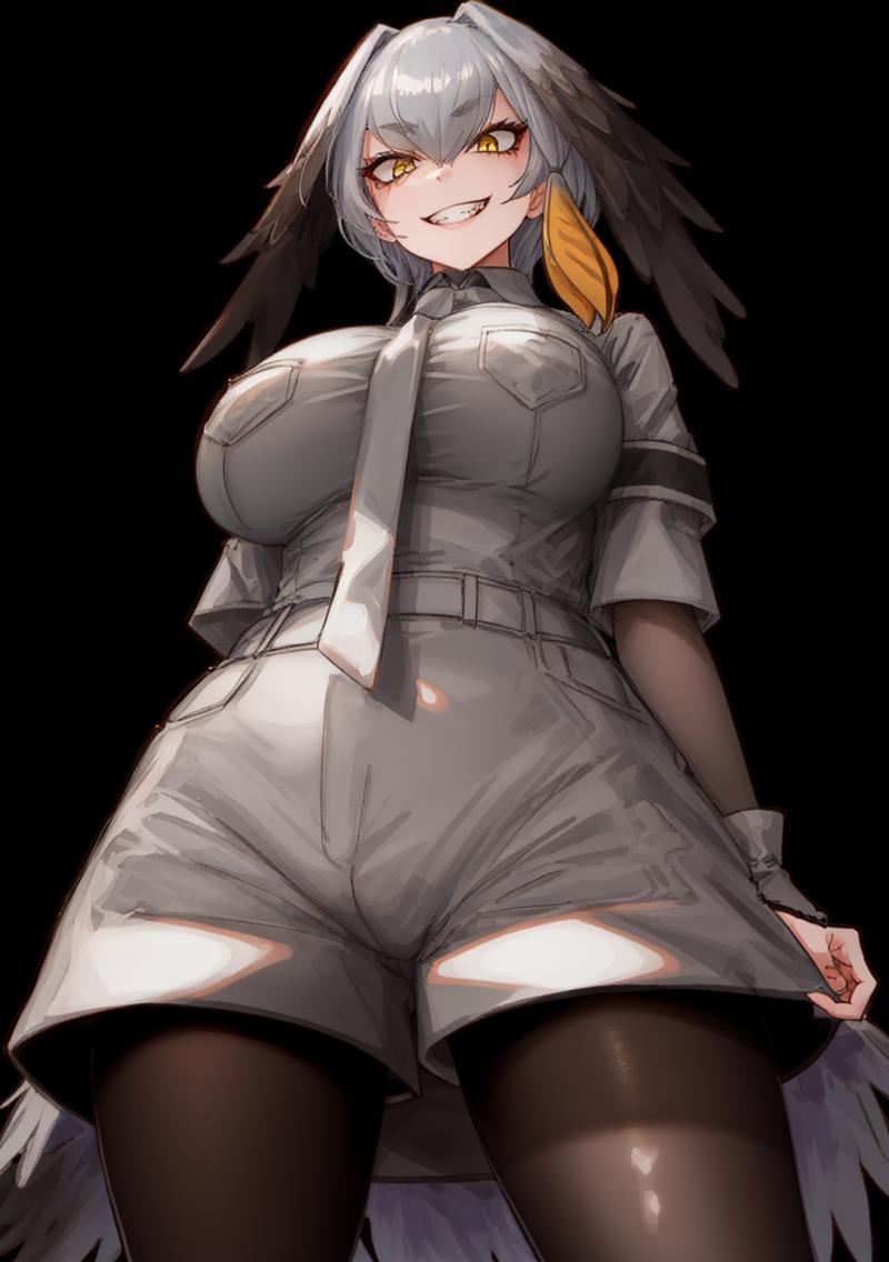 09052-810074632-beautiful, masterpiece, best quality, 1girls, shoebill, huge breasts, collared shirt, grey hair, latex dress, sadistic, evil gri.png